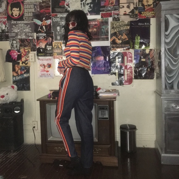 Calvin Klein stripe jeans 205W39NYC ✨ - Picture 2 of 8